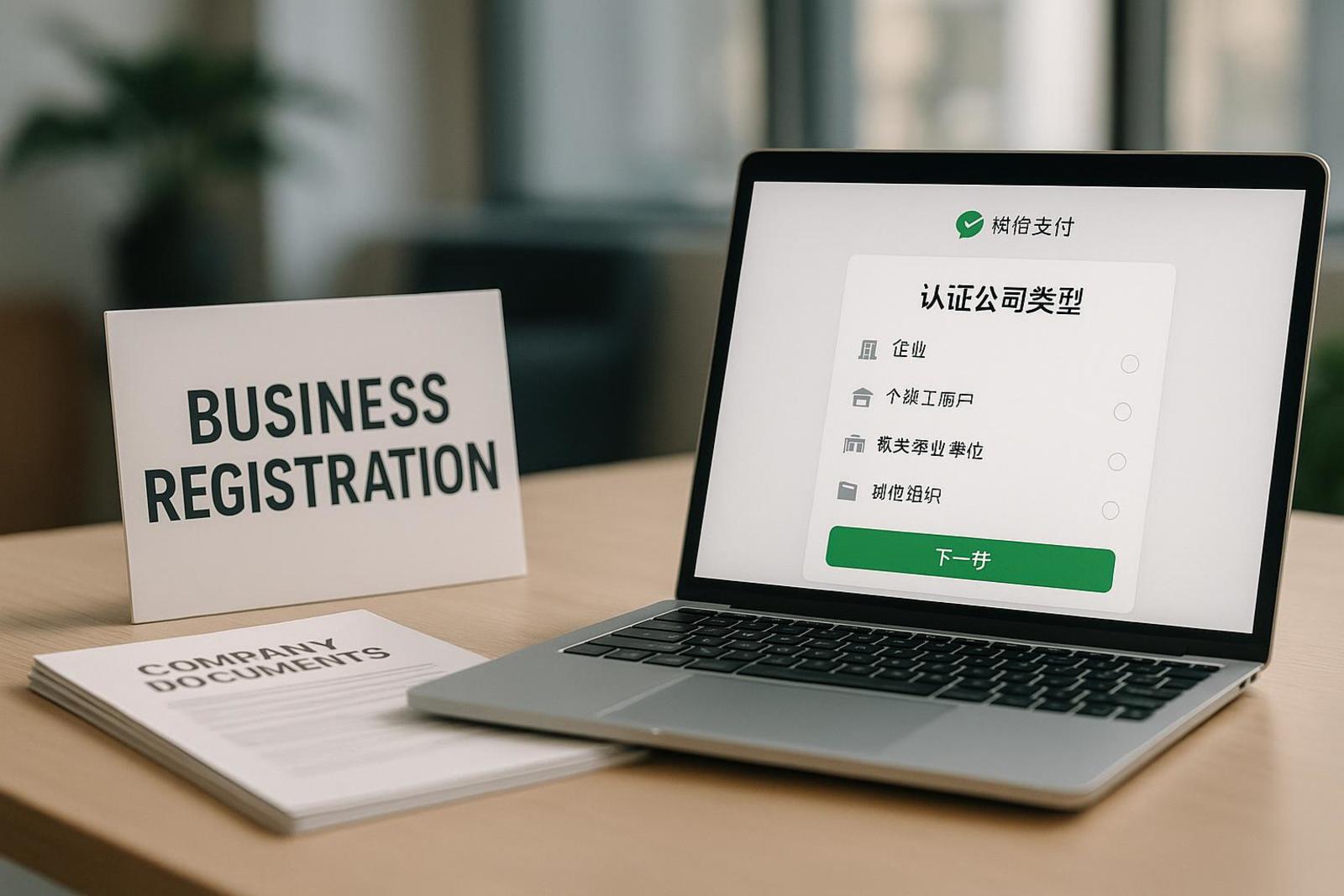 注册微信支付前必须确认哪几种公司主体?