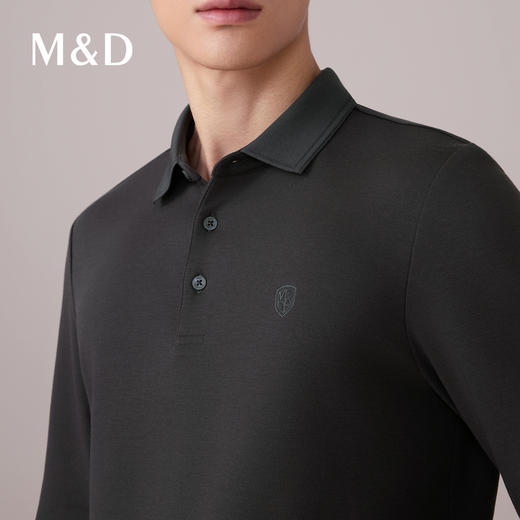 【名盾】长袖POLO衫M0CL11782A 商品图1