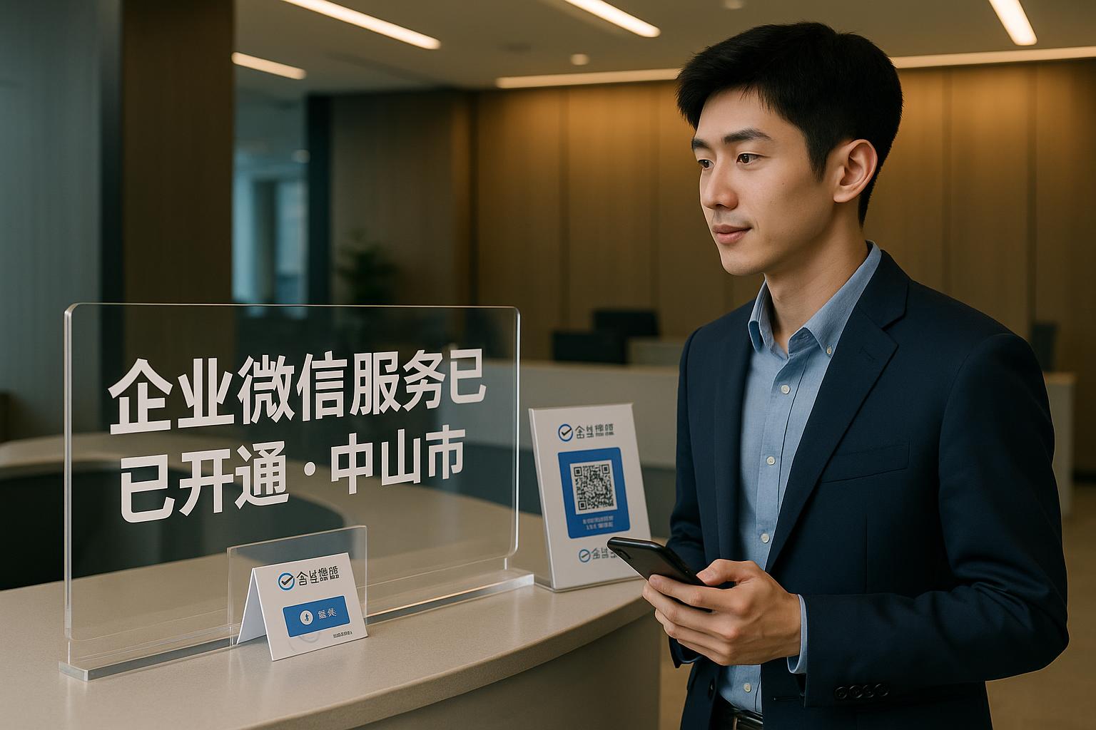 中山企业能直接注册企业微信吗？