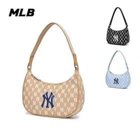 MLB官方正品满印复古老花hobo腋下包手拎包 【福利品】