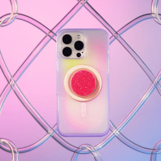 限时折上折【指尖珍宝】 舞裙 POPGRIP泡泡骚手机粘贴式气囊支架 Glitter闪粉亮片系列 宝石奇缘 商品图1