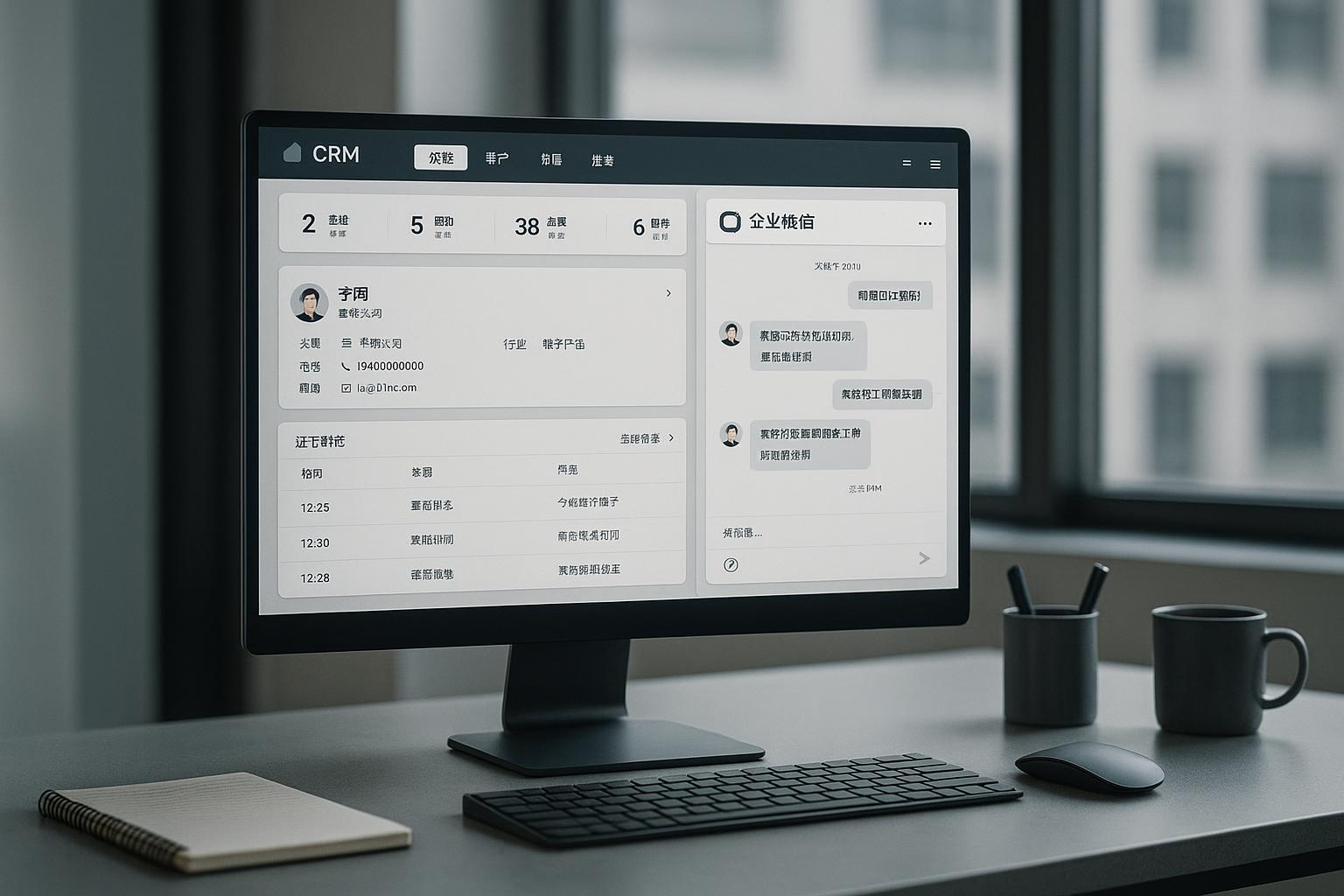 CRM系统对接企业微信有哪些方式？