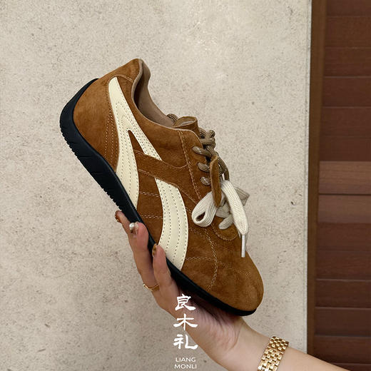 【预售7天】良木礼真皮德训鞋（Q2584812） 商品图3