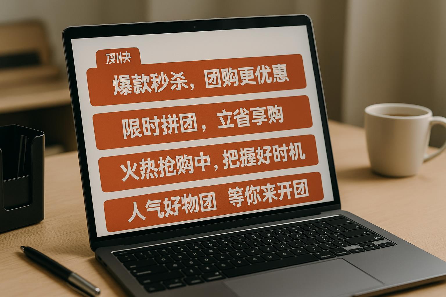 哪些标语容易吸引用户注意？