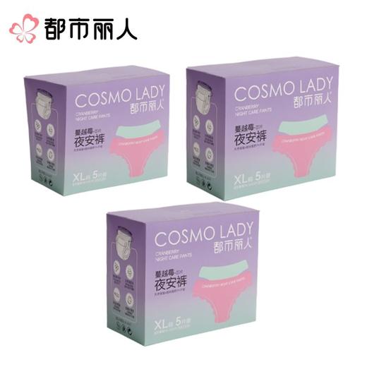 都市丽人女士卫生裤夜安裤蔓越莓夜安裤5片装YFH002 商品图0