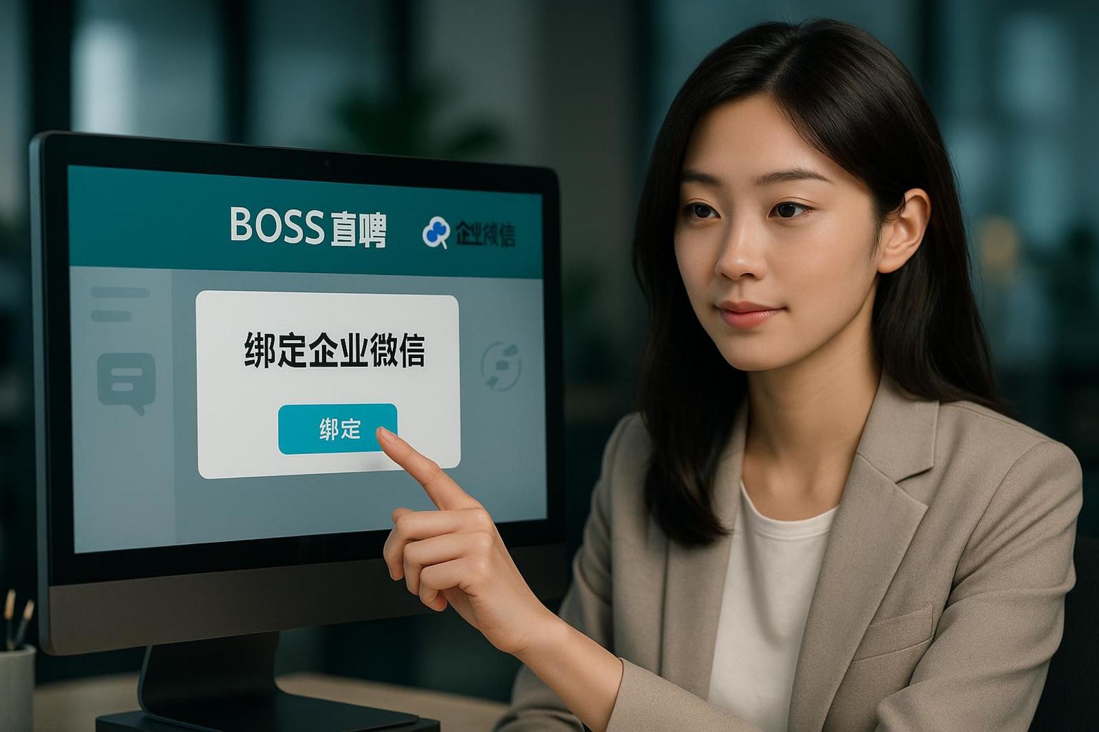 boss直聘绑定企业微信有什么用?
