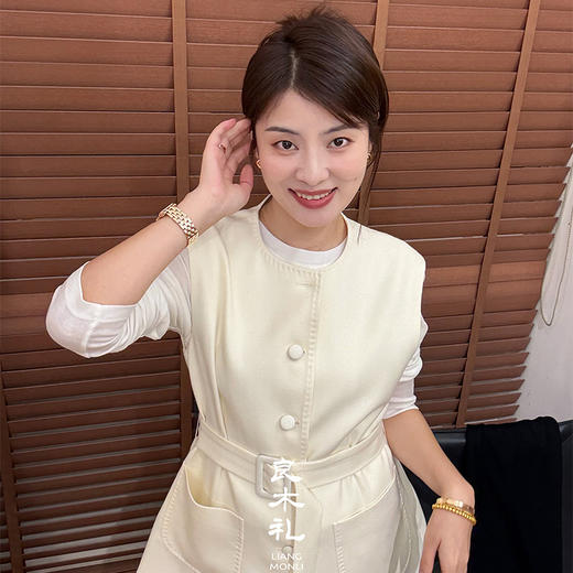 【特价不退不换】良木礼羊毛马甲（Q2592862） 商品图5