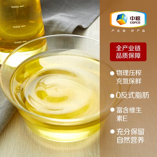 中粮初萃零反式脂肪酸玉米胚芽油5L 商品图1