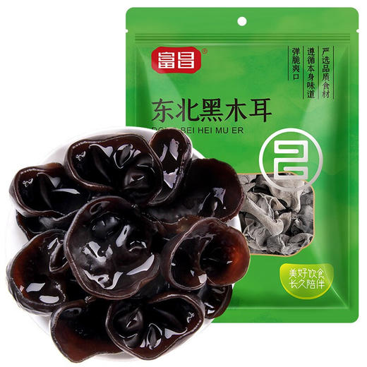【秒杀 25.12月到期】富昌东北黑木耳50g/80g 商品图0