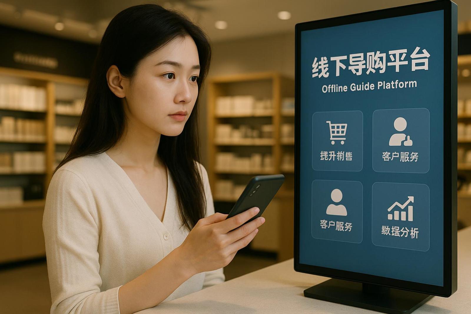 线下导购平台的核心定义是什么?