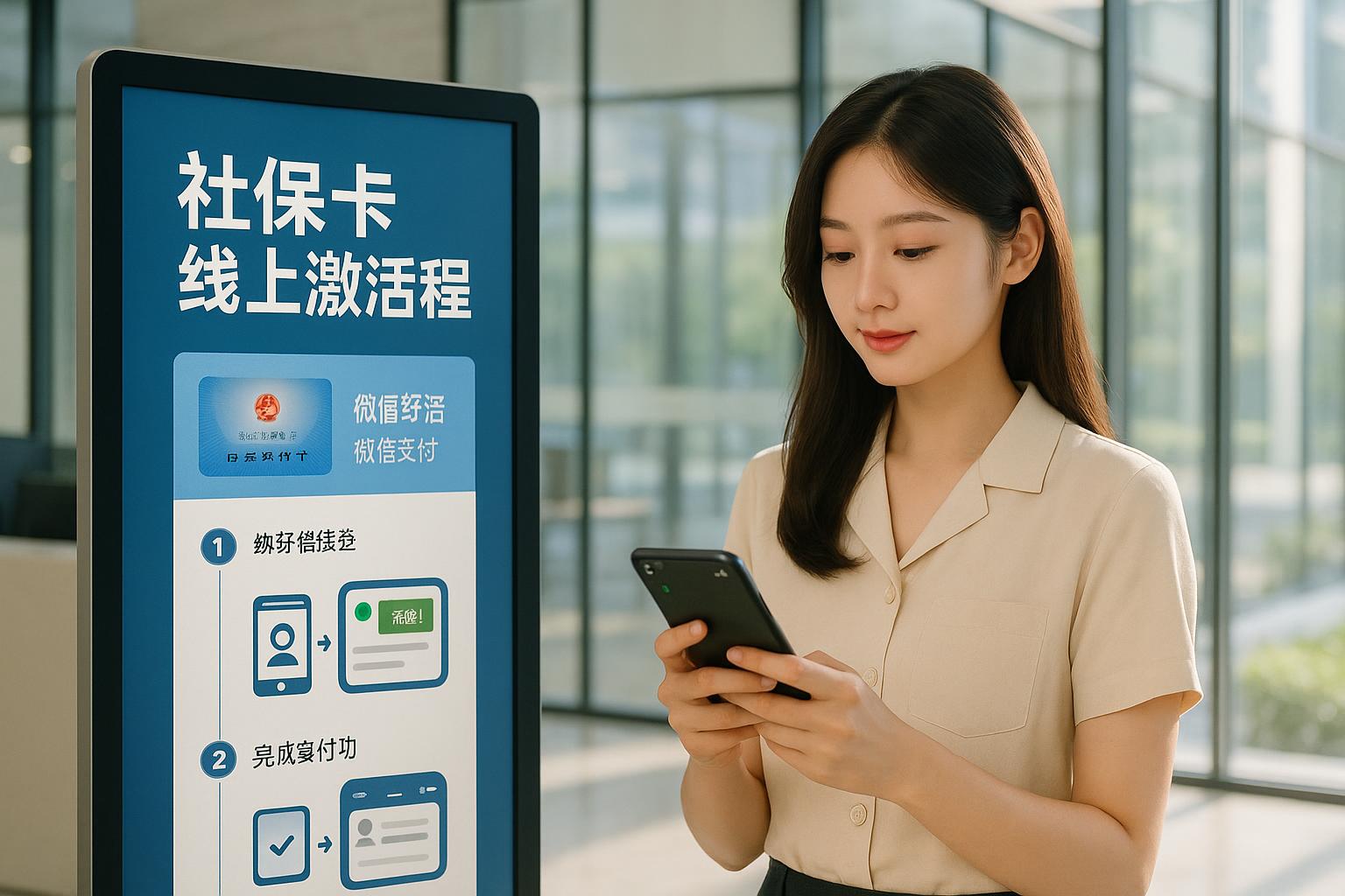 在企业微信哪里可以办理社保卡相关业务？