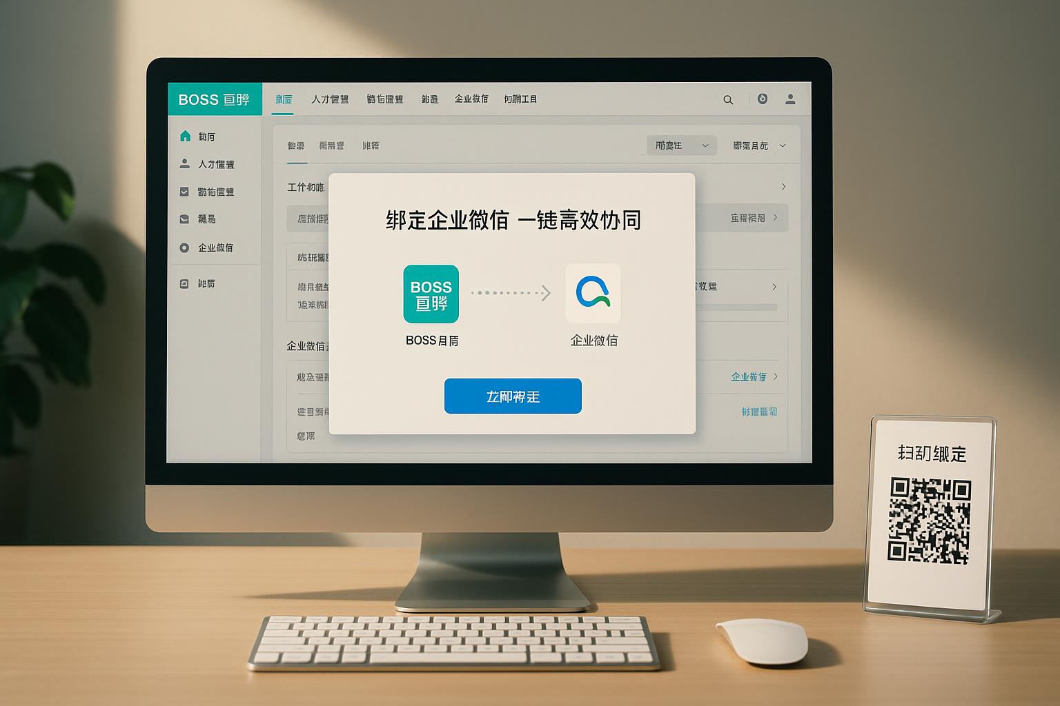 为什么建议将企业微信绑定到BOSS直聘？