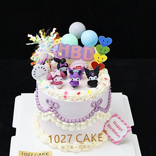1027CAKE | 三丽鸥主题蛋糕  美乐蒂 库洛米 商品图0