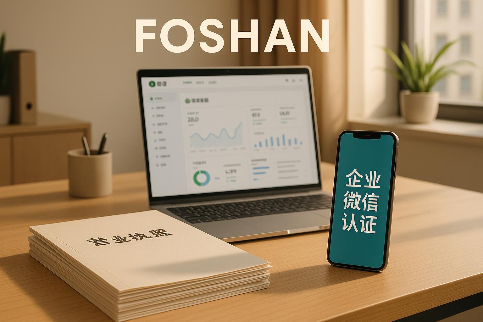 微信认证佛山公司需要什么资料？