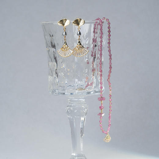 订购8周到｜Monshiro-ginkgo-银杏叶 吊坠 耳环［日本设计师］ 商品图8