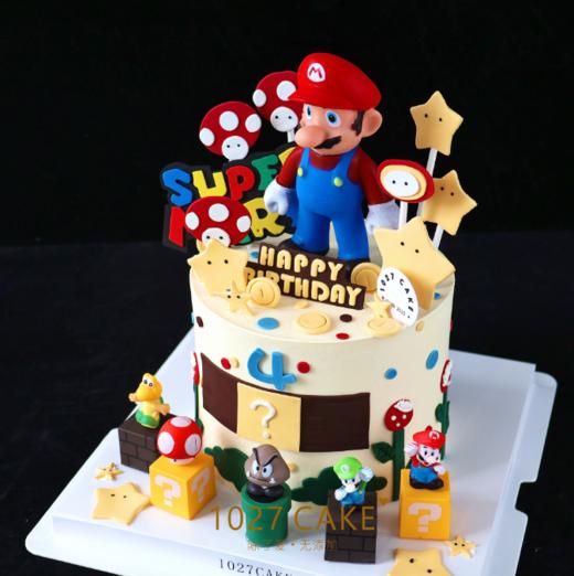 1027CAKE |  超级马里奥主题 卡通蛋糕 商品图1