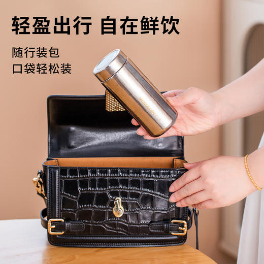 【特惠7折】麦卡伦纯钛保温杯枫叶红钛杯口红杯200ml 商品图4