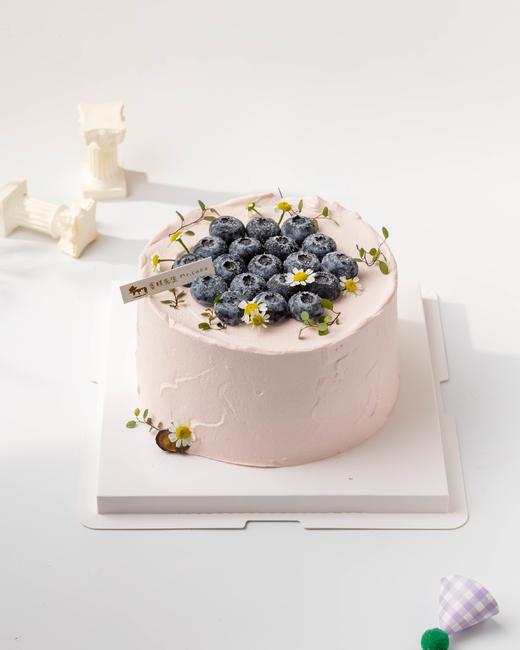 悠悠蓝莓 简约水果蛋糕 商品图0