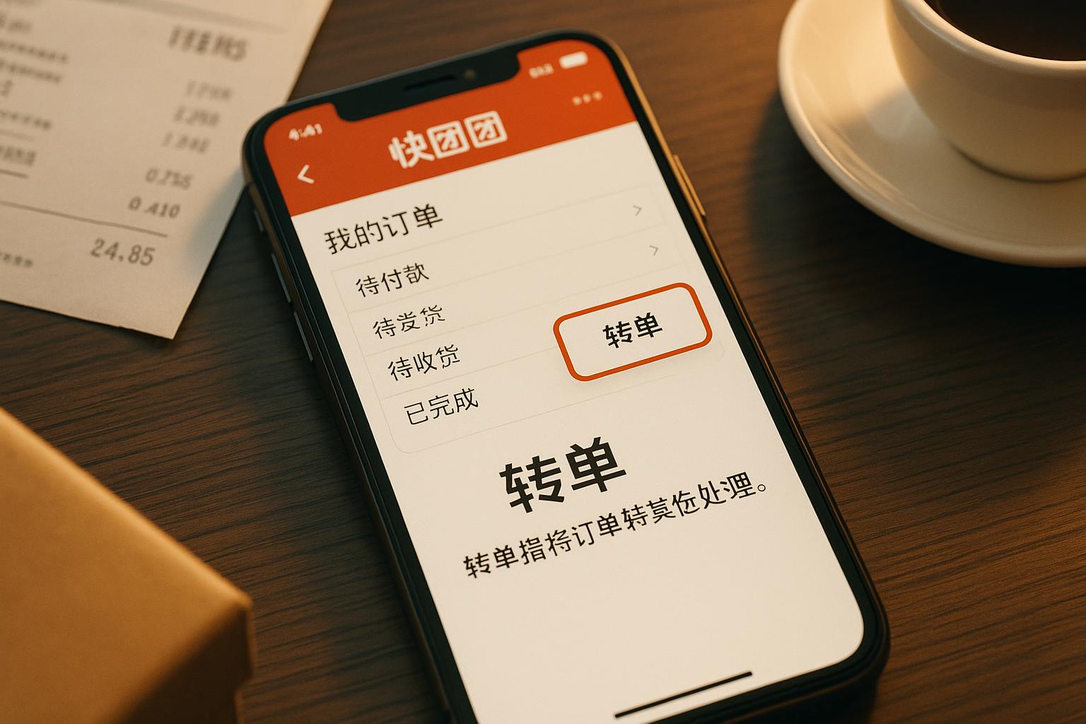 转单功能在快团团平台怎么理解？