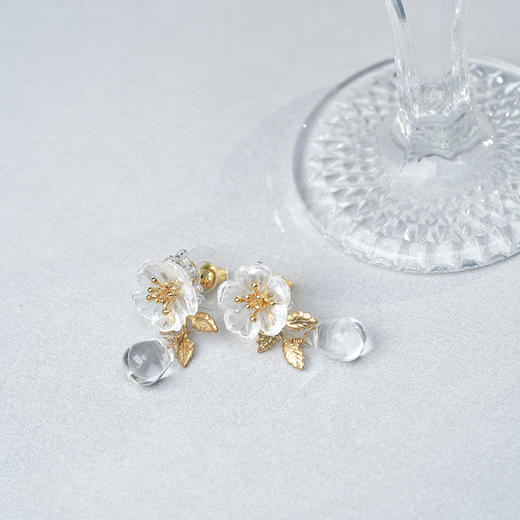 订购6周到｜Monshiro-nemophila erring-风铃草 耳环［日本设计师］ 商品图9