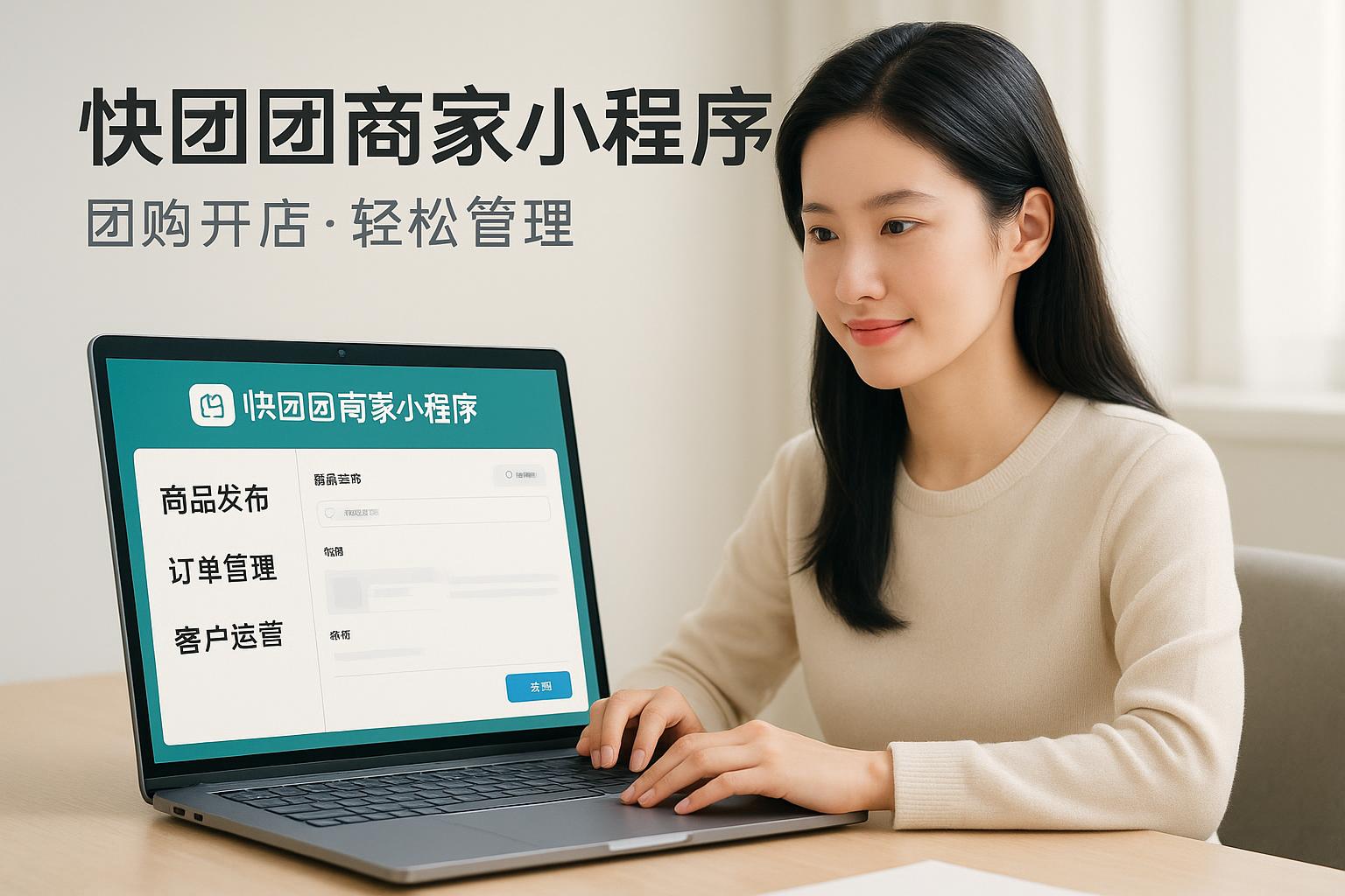 快团团商家小程序支持哪些核心功能？