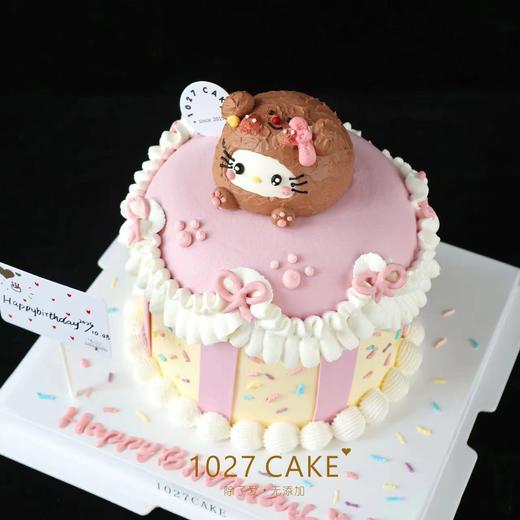 1027CAKE | 立体奶油霜  HelloKitty 黄油小熊（提前2天） 商品图1