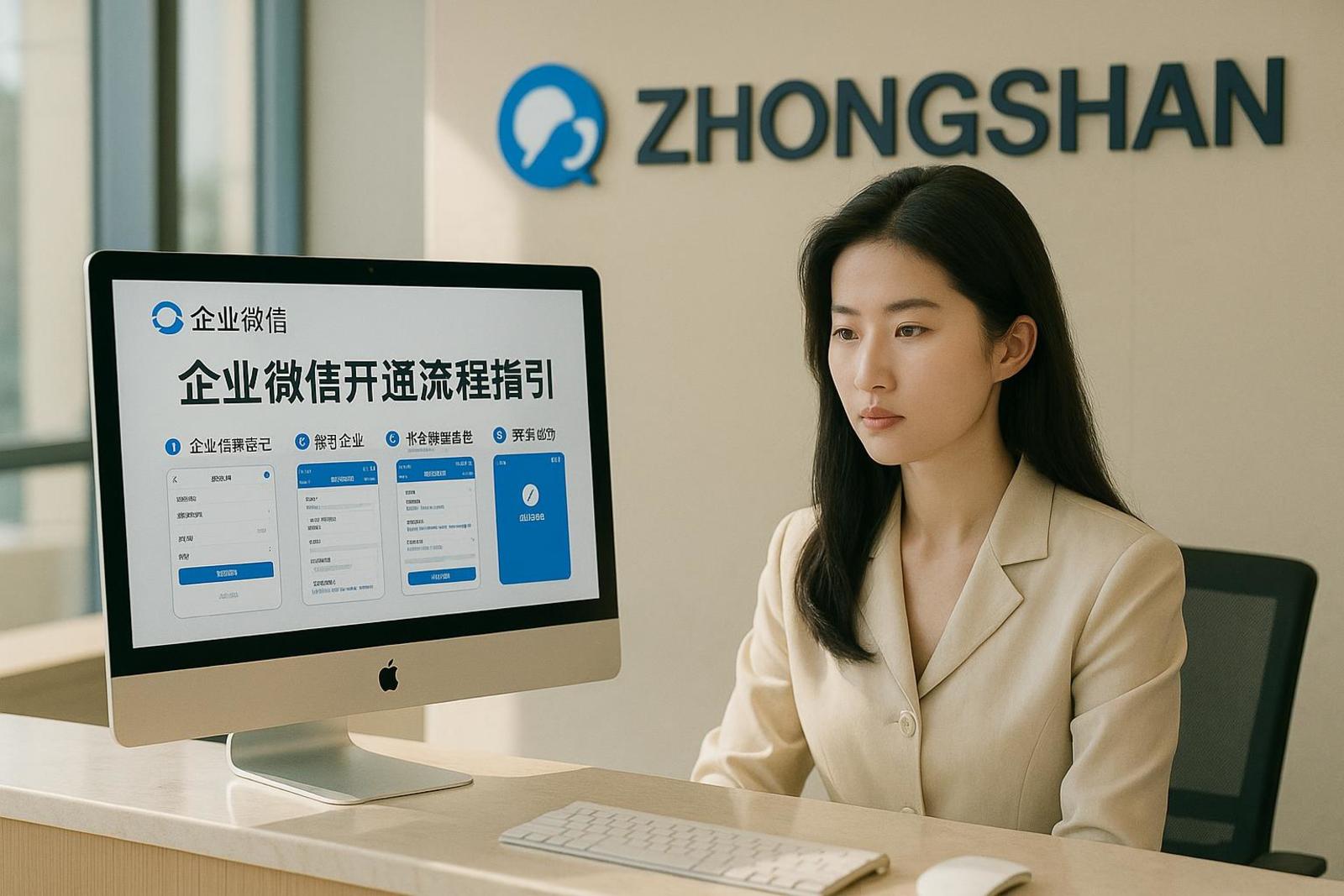 如何准备企业微信开通所需资料?