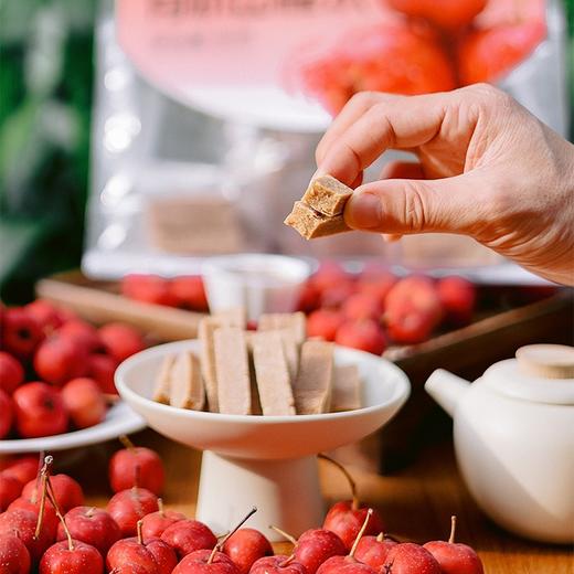 【严选】【金新农】【有机红心铁山楂 100%原果打浆】西域小白有机山楂条果脯 配料简单 酸甜软糯 消食 独立包装 休闲零食300g/袋 商品图1