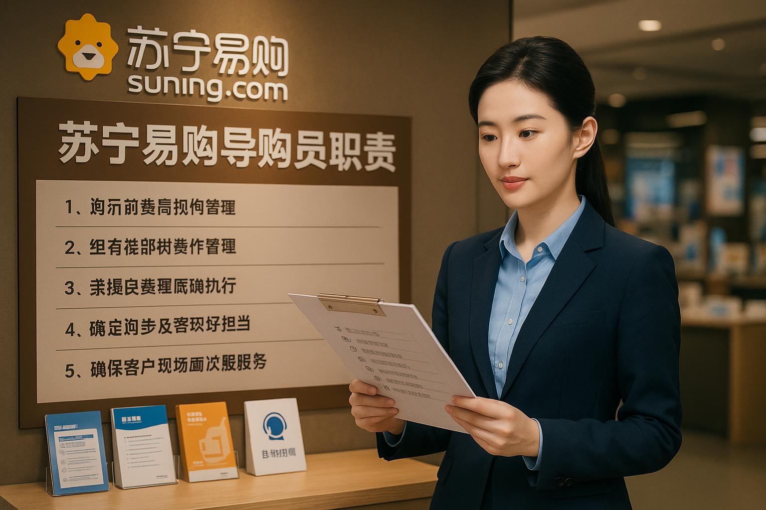 导购员主要负责哪些事务？