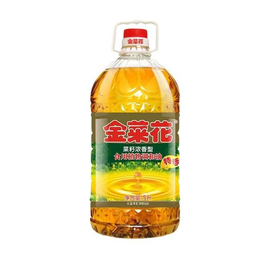 [七彩鲜生]金菜花菜籽浓香型食用香调和油5l/桶【俊发城次日自提】 商品图5