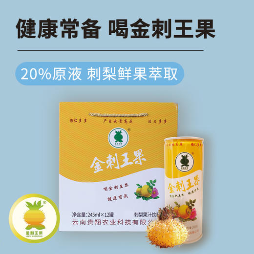 刺梨果汁饮料245ml*24瓶 商品图0