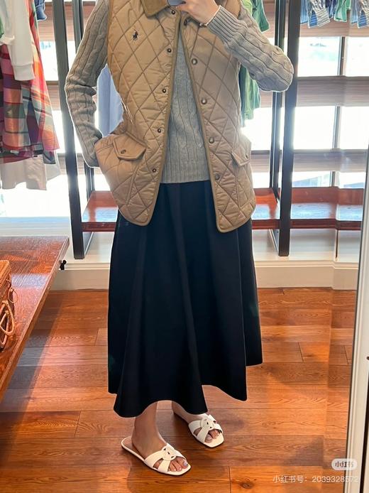 LFLL女装早秋灯芯绒饰边绗缝马甲RL26919 商品图4