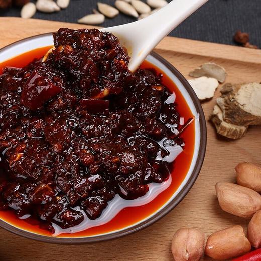 【严选】【手工制作】孙夫人手工牛肉酱湖北特产公安孙夫人手工酱下饭开 香辣味手工牛肉酱180g*2瓶/提 商品图0