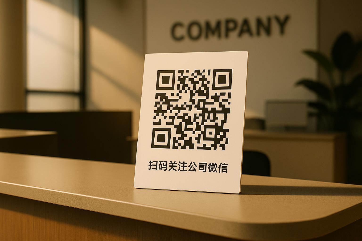 利用二维码邀请操作，最快捷的公司微信入口