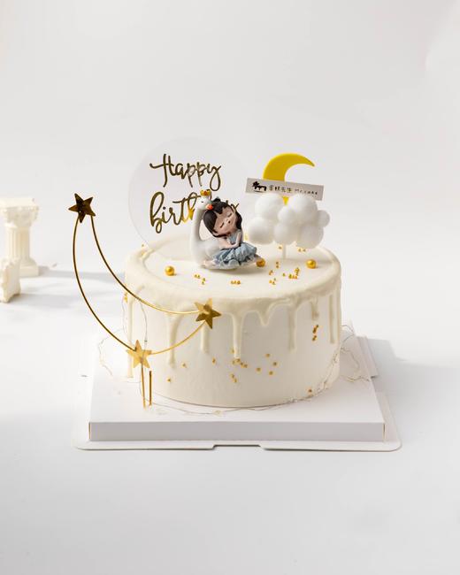 睡公主 儿童生日蛋糕 商品图0