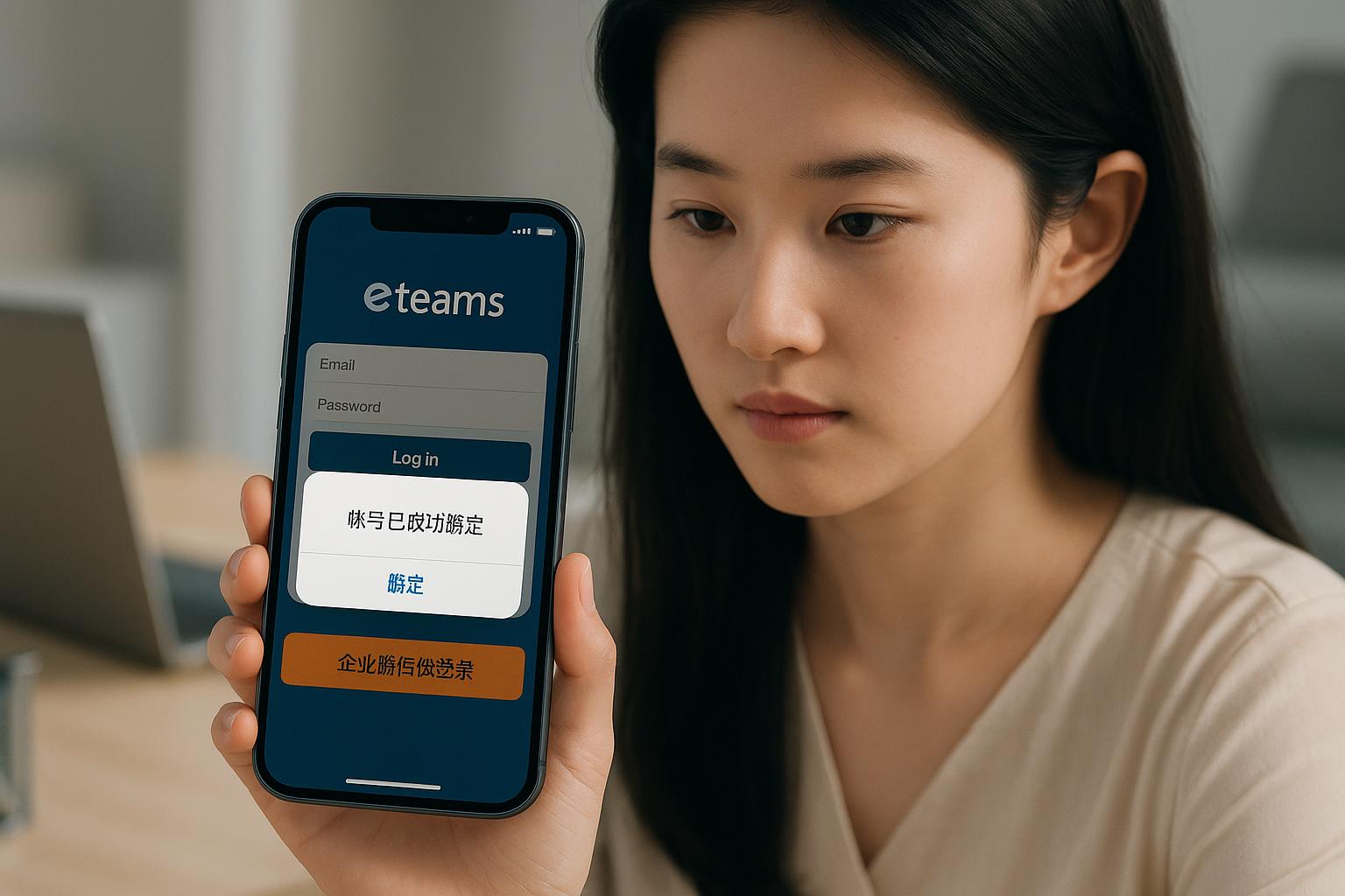 用企业微信快捷登录eteams要怎么操作？