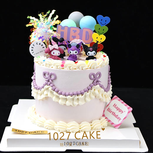 1027CAKE | 三丽鸥主题蛋糕  美乐蒂 库洛米 商品图1