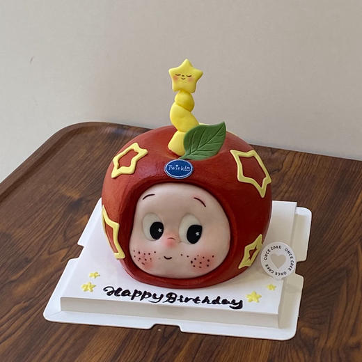 星星人小苹果蛋糕 商品图0