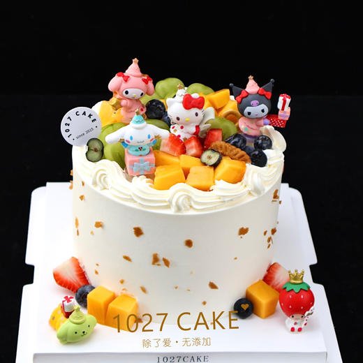 1027CAKE | 三丽鸥主题蛋糕  美乐蒂 库洛米 商品图1