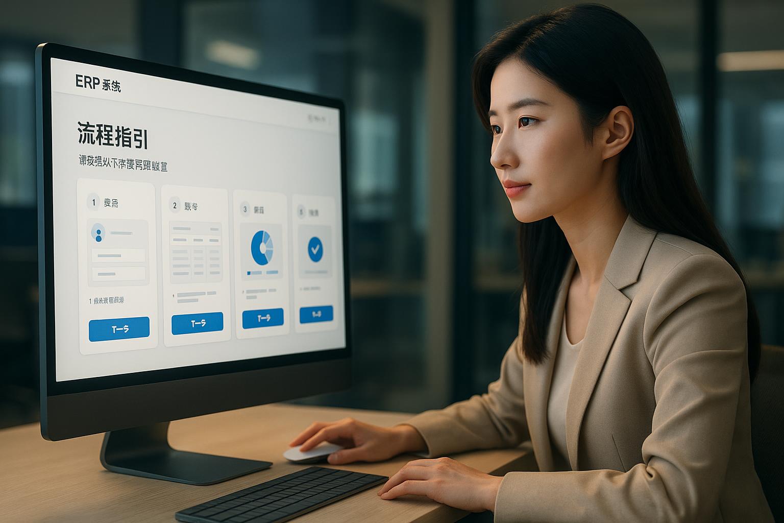 如何配置ERP系统账号与权限？