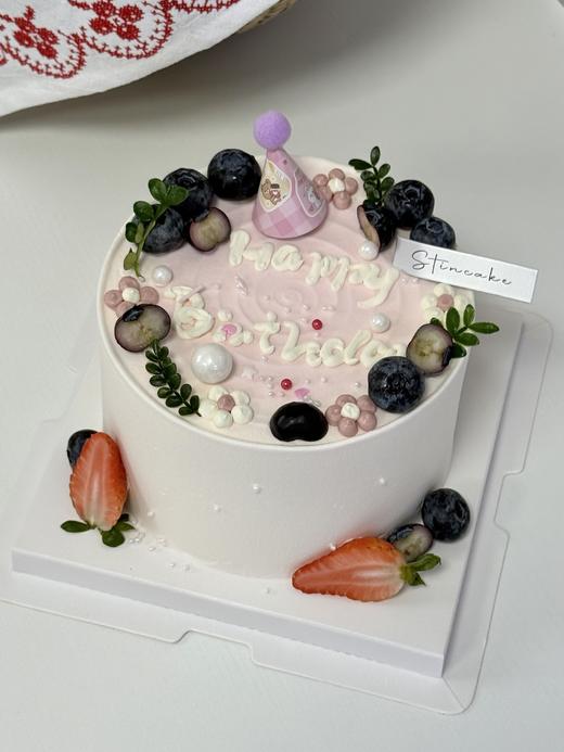 粉蓝莓简约设计清新少女心 商品图0