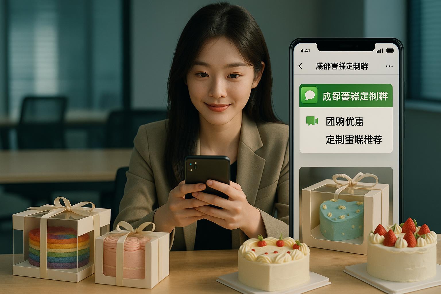 如何精准找到成都蛋糕定制微信群？