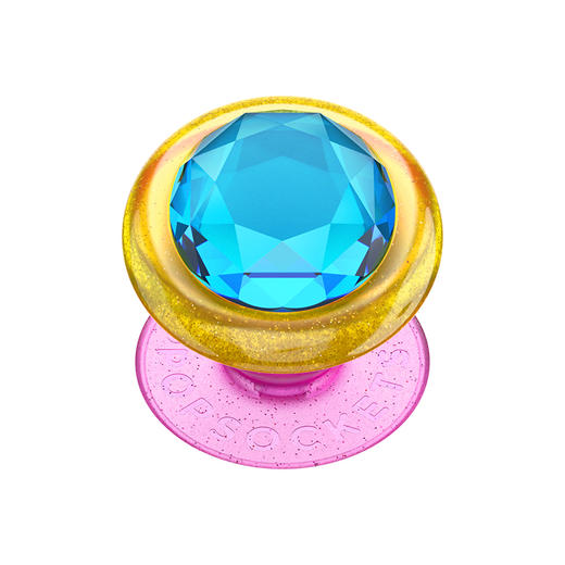 限时折上折【指尖珍宝】 淡水湖 POPGRIP泡泡骚手机粘贴式气囊支架 Jewel闪亮宝石系列 宝石奇缘 商品图0