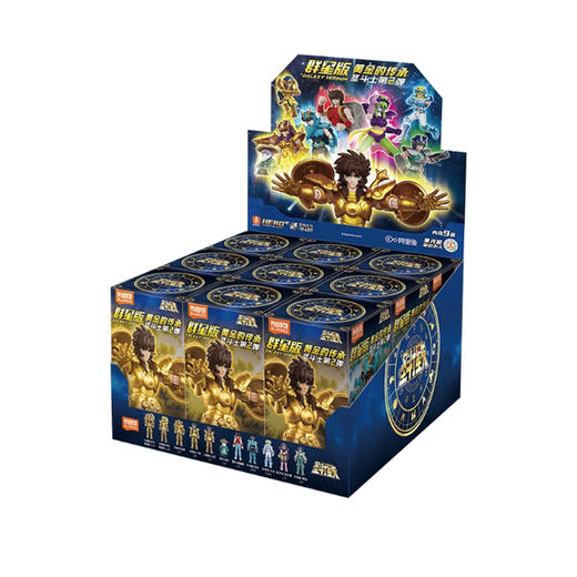 布鲁可 圣斗士星矢群星版第2弹-黄金的传承BLKC75032 商品图0