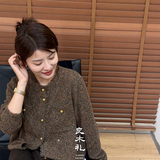 【预售7天】良木礼山羊绒开衫（Q2592454） 商品图4