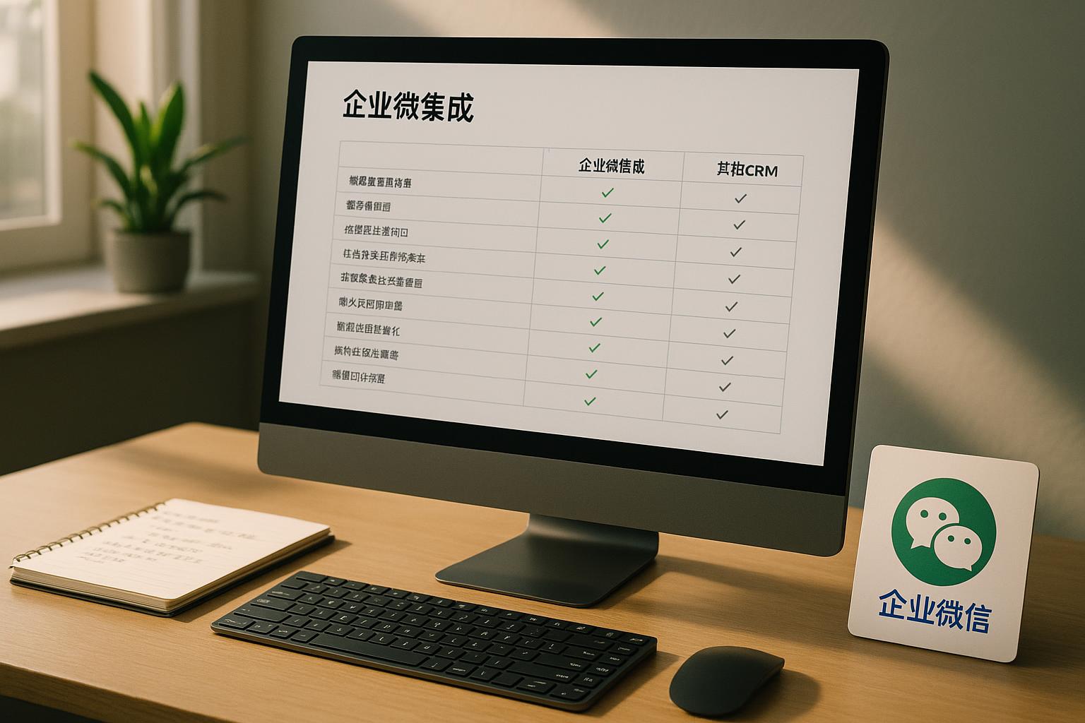 企业微信可集成的主流CRM有哪些？