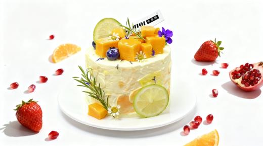 芒芒寻莓芒果口味特调奶油蛋糕 商品图1