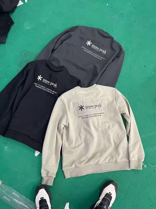 Snowpeek雪峰超帅的卫衣，男女同款... 商品图2