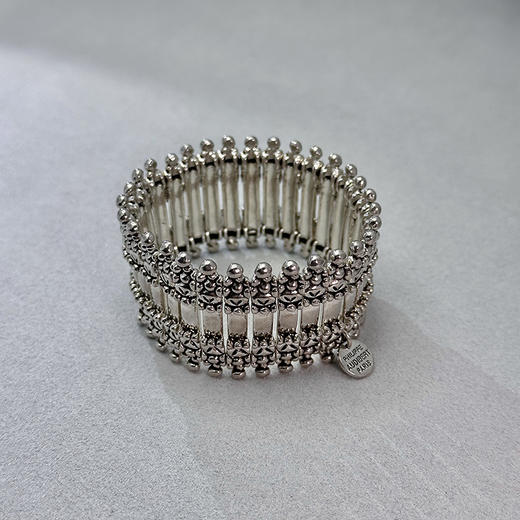 北京仓｜PHILIPPE AUDIBERT-Verona-银色 手链［法国设计师］ 商品图0