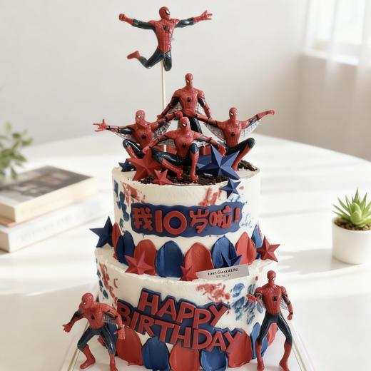 蜘蛛侠  卡通蛋糕 商品图0